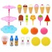 The Season Non-toxic Colorful Wooden Simulation Toy Sets, Birthdays and Play Dates, Toy Houses and Afternoon Tea Parties, Pretend Play Sets