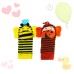  4pcs Infant Baby Wrist Rattles and Foot Socks Developmental Toys