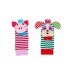  4pcs Infant Baby Wrist Rattles and Foot Socks Developmental Toys