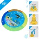  59″ Splash Water Play Mat For Little Kids & Toddlers, Water Sprinkler, Water Inflatable Pool Summer Fun Outdoor Water Toys