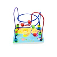 The Season Toys Educational Games Coil Spring Circles The Bead Colorful Roller Coaster Game for Babies, Toddlers, Kindergarten & Pre-K
