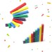 The Season Wooden Numeric Montessori Math Sticks Educational Game Set, Cognitive Development Aid for Homeschooling and Kindergarten, Pre-K and Preschoolers
