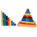 The Season Wooden Numeric Montessori Math Sticks Educational Game Set, Cognitive Development Aid for Homeschooling and Kindergarten, Pre-K and Preschoolers