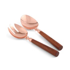 Thirstystone Thankful/Blessed Salad Servers Glass , Set of 2