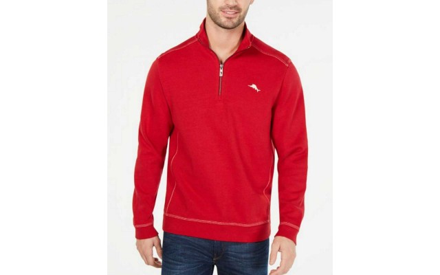  Men’s Poinsettia Marlin Sweatshirt (XXXL/TTTG, Scooter Red)