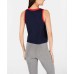  Logo Lounge Tank Top (Navy, L)