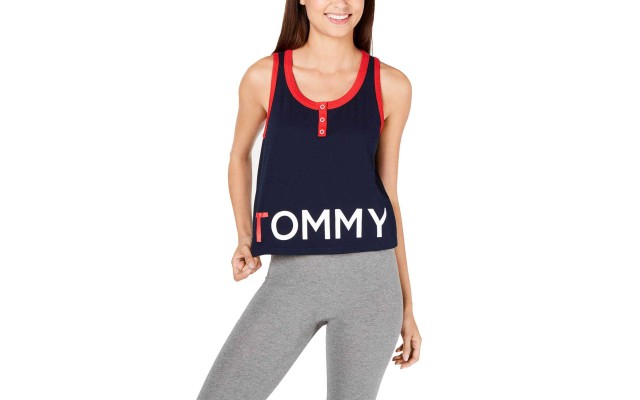  Logo Lounge Tank Top (Navy, L)