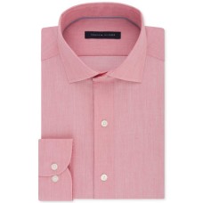 Tommy Hilfiger Men’s Classic/Regular Fit Non-Iron Performance Stretch Solid Dress Shirt