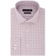  Men’s Fitted TH Flex Performance Stretch Moisture-Wicking Check Dress Shirt