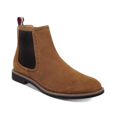 Tommy Hilfiger Men’s Gainer Suede Chelsea Boots (Tan)