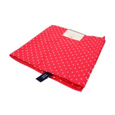 Tommy Hilfiger Men’s Hill Dot Pocket Square (Red/White)