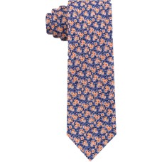 Tommy Hilfiger Men’s Mini Floral Slim Linen Tie (Mini Floral Slim)