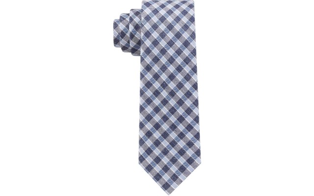  Men’s Mini Gingham Slim Silk Ties
