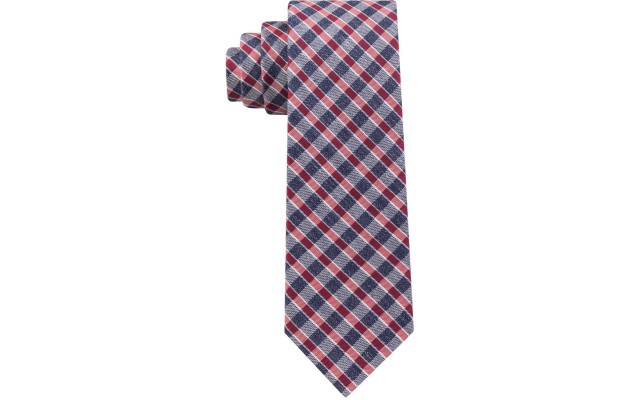  Men’s Mini Gingham Slim Silk Ties