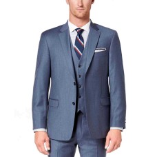 Tommy Hilfiger Men’s Modern-Fit TH Flex Stretch Twill Suit Jacket (Blue, 38 T/L39.5)