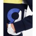  Men’s Portofino Colorblocked Sweatshirt (White, XL)