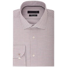 Tommy Hilfiger Men’s Slim-Fit Flex Performance Stretch Non-Iron Check Dress Shirt