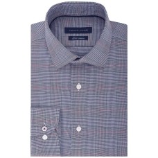 Tommy Hilfiger Men’s Slim-Fit Flex Performance Stretch Non-Iron Check Dress Shirt