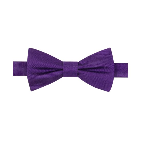  To-Tie Solid Bow Tie (Purple)