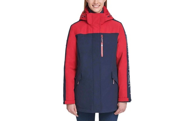 tommy hilfiger womens winter cold weather basic coat