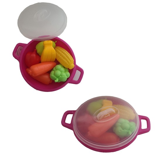 Toy Pot Set for Imaginary Kitchen Cooking and Serving Games, Baby Chefs, Make Pretend Games for Preschoolers, Kindergarten and Pre-K Play and Learn