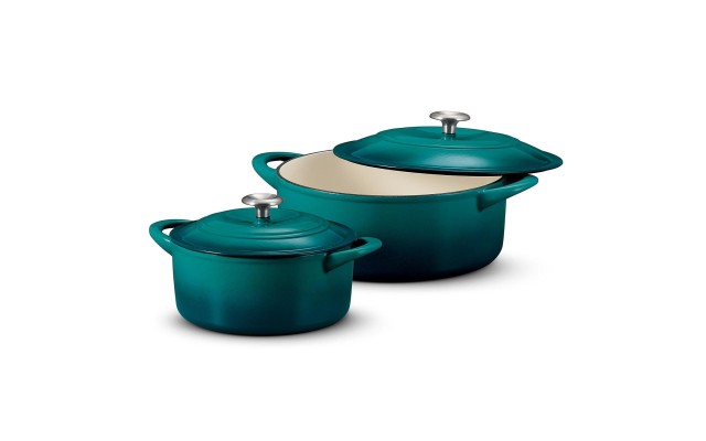  2 Pack Cast Iron Dutch Ovens