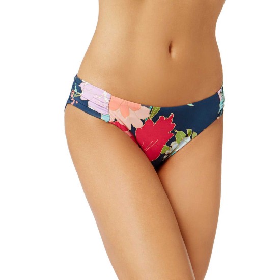  Women's Botanical Shirred Side Bikini Bottom