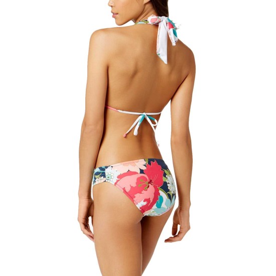  Women's Botanical Shirred Side Bikini Bottom