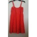 Trixxi Junior Spagetti Strap Dress Color: Coral Size: S
