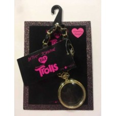Trolls Betsey Johnson XOX Pocket Watch Charm Handbag Dangle