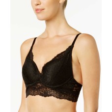 True Desire Pretty Little Thing Lace Push-Up Bra B26022 (Black, S)