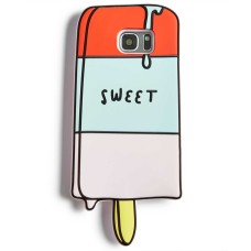 Twelve NYC Ice Cream Silicone Gel Phone Case For Samsung Galaxy S7 (Multi-Color)