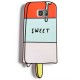  Ice Cream Silicone Gel Phone Case For Samsung Galaxy S7 (Multi-Color)