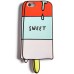 TwelveNYC Cell Phone Protective Skin Case (Ice Cream – IPhone 7)