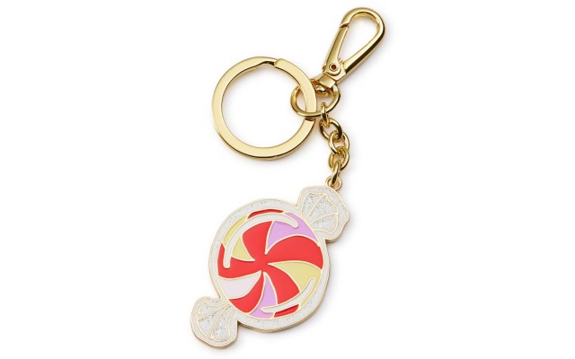 TwelveNYC Gold-Tone Candy Shooting Star Key Chain (Candy)