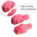  Women’s Cross Band Soft Plush Fluffy Furry Fleece House Indoor or Outdoor Ladies’ Slide Slippers