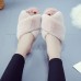  Women’s Cross Band Soft Plush Fluffy Furry Fleece House Indoor or Outdoor Ladies’ Slide Slippers