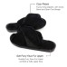  Women’s Cross Band Soft Plush Fluffy Furry Fleece House Indoor or Outdoor Ladies’ Slide Slippers