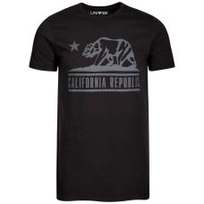 Univibe Men’s California Republic Bear Graphic T-Shirts