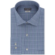 Van Heusen Men’s Classic/Regular Fit Stretch Solid Dress Shirt