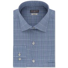 Van Heusen Men’s Classic/Regular Fit Stretch Solid Dress Shirt