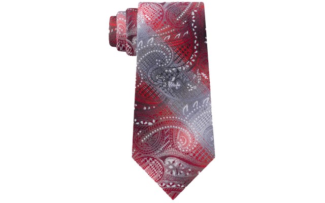  Men’s Hussein Classic Plaid Paisley Ties
