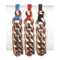Vanessa Mooney Copper Joey Bracelet (Set of 3)