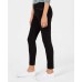  Juniors’ Moto-Zip High-Rise Skinny Jeans (Black)