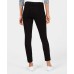  Juniors’ Moto-Zip High-Rise Skinny Jeans (Black)