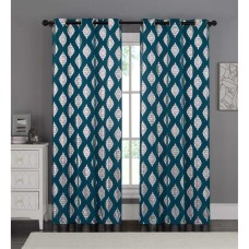 Victoria Classics Sorrento 76 x 84 Panel Pair Blue 76x84
