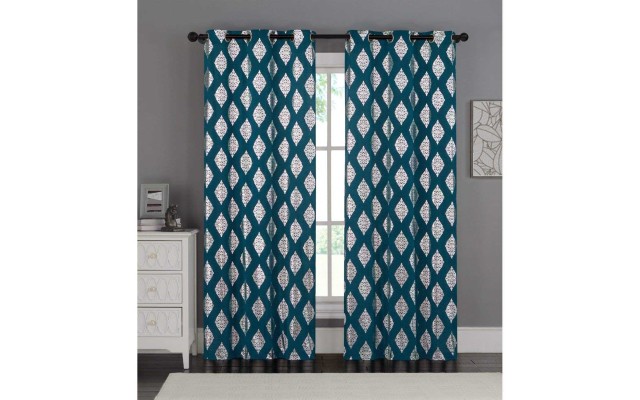 Victoria Classics Sorrento 76 x 84 Panel Pair Blue 76x84