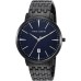  Men’s VC/1074NVTI Date Function Dial Black Bracelet Watch