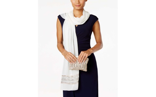  Women's Embellished Evening Wrap Scarves