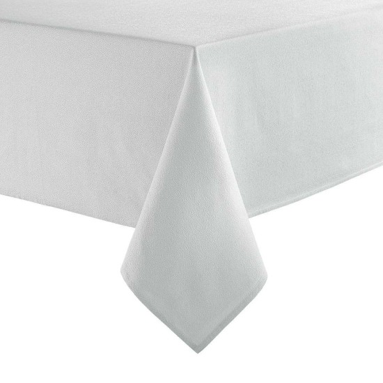 Waterford Linens Sheelin Oblong 100% Cotton Tablecloth, Silver (70